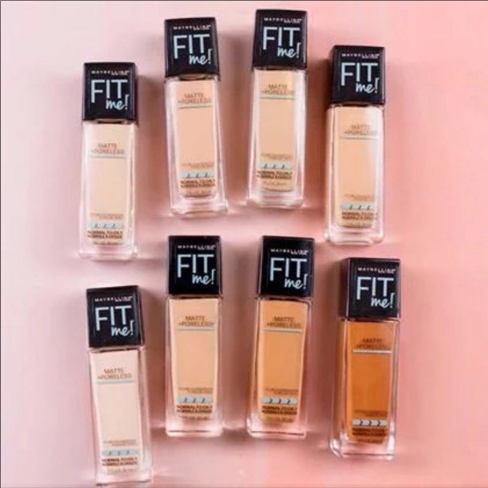 2 Pack !Maybelline Fit Me! Matte foundation